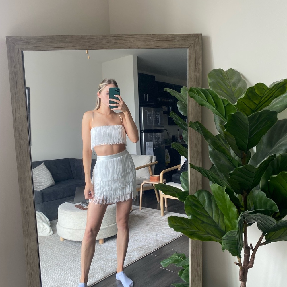 Meshki 2 piece fringe set